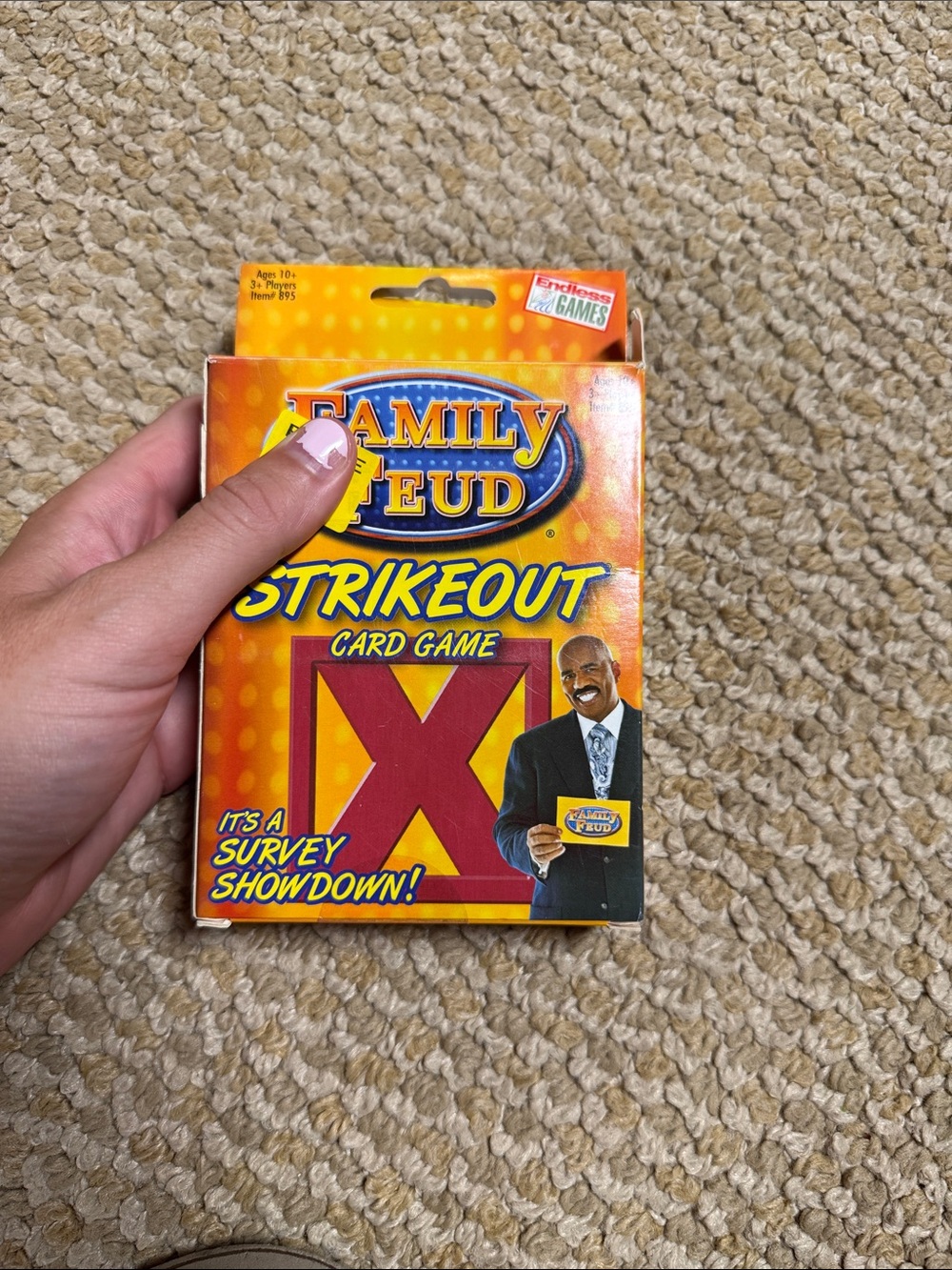 Strikeout Card Game - Orange